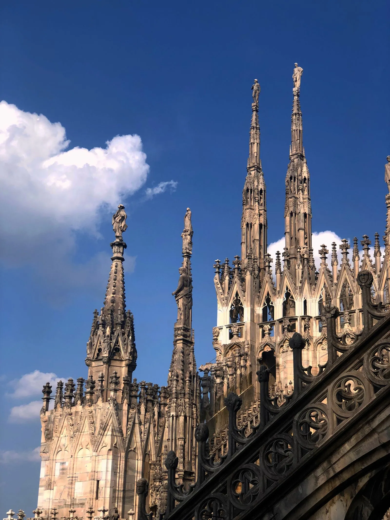 Milan Duomo cathedral, near the site of the city's main Christmas market